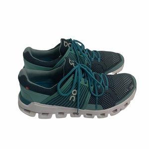 On Cloud Swiss Engineering CloudSwift Lace Up
Running Shoes Sz 8.5 Teal Sneakers